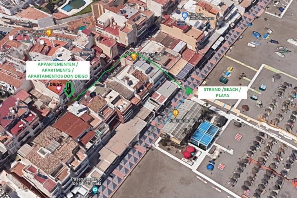 Precioso Estudio Junto Al Mar, Apartamentos Don Diego En La Carihuela 토레몰리노스 외부 사진